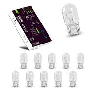 LIGHTWORLD24 - Set da 10 Lampadine W21W T20 12V 21W | Alogene per auto | Attacco 7440 W3x16d | Estremamente durevoli | Per luce freno, retromarcia, frecce