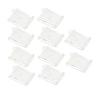 LIGIGWASH 10 Pezzi Espositore Acrilico Trasparente Supporto Compatto per per Negozi Fiere e Vetrine