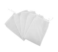 LIGIGWASH 10 Pezzi Sacchetti Filtro Nylon per Latte di Noci e Succhi Maglia Ultra Fine Riutilizzabile per Filtraggio Tofu Yogurt Tè e Vino Sacchetti Filtranti Alimentari Multiuso