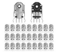 LIGIGWASH 100 Pezzi Codificatore Rotellina Mouse Metallico 11mm per Riparazione Pulsante Centrale Compatibile Vari Modelli Azione Rapida e Silenziosa per Uso Gaming e Lavoro