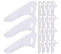 LIGIGWASH 100 Pezzi Proteggi Coltelli da Cucina con Custodie Trasparenti in Plastica Antigraffio Copertura Lama Riutilizzabile Salvaspazio e Facile da Pulire per Uso Sicuro e Organizzato