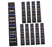 LIGIGWASH 10pezzi Adesivi Per Tastiera Di Violino Trasparenti Indicatori Di Scala Per Principianti Accessori Per Strumenti Musicali Adesivi Per Note Sulla Tastiera Di Violino