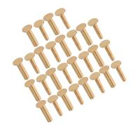 LIGIGWASH 14 Coppie Rivetti Manico Coltello in Rame 1.2mm per Riparazione e Assemblaggio Manici DIY, Fissaggi Resistenti e Anticorrosione per Utensili da Cucina