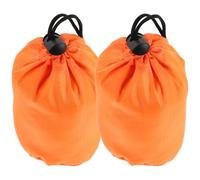 LIGIGWASH 2 pezzi Borsa Portaoggetti Compatta con Coulisse Organizer Portatile per Viaggi Outdoor Custodia Resistente per Raincoat e Accessori Emergenti