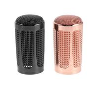 LIGIGWASH 2 Pezzi Copertura Microfono Mesh Protezione Testa Sfera con Reticolo in Metallo e Fodera Antivento Riduzione Rumore e Impatto per Microfoni Handheld Ktv Studio Karaoke