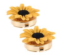 LIGIGWASH 2 pezzi di gemelli con bottoni a forma di fiore: bottoni decorativi con rose per uomo e donna - gemelli per camicia, smoking, abito, matrimonio, compleanno