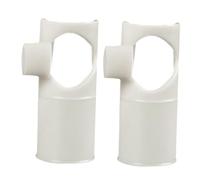 LIGIGWASH 2 Pezzi Suonatore Di Flauto Parti Di Flauto Aiuto Al Flauto Accessorio Per La Sostituzione Del Flauto Ausilio Per Il Colpo Di Flauto Sostituzioni Di Flauti Nylon Beige