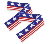 LIGIGWASH 2pezzi Fascia Elastica Stampata per Corsa Sportiva e Esercizi Adatta Donne e Uomini Leggera Buona Qualità per Yoga Baseball Regalo Pratico