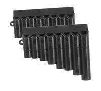 LIGIGWASH 2pezzi Hole Pan Flute Per Ragazzo Ragazza Strumento Musicale Abs Per Insegnamento e Sviluppo Musicale Flauto Pan Per Studenti e Principianti Leggero e Facile Da Usare