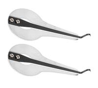 LIGIGWASH 2pezzi Scacciapensieri Musicale Etnico da Strumento Semplice per Principianti Percussione per Scacciapensieri Russo Maultrommel Compatto Folk per Feste e Festival