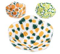 LIGIGWASH 3 pezzi Copribowls per Microonde Antiscivolo e Resistente al Calore con Design Frutta Colorata Protezione Termica Leggera per Ciotole da Riscaldare in Cucina