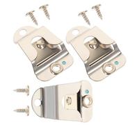LIGIGWASH 3 Set Supporti Microfono Cb in Metallo per Radio Portatile Ganci Stabili e Resistenti Compatibili con Montaggio Sicuro per Uso Veicolare Professionale e Privato