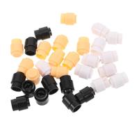 LIGIGWASH 30 Pezzi Guitar Pickup Selector Caps Plastic Electric Guitar Switch Knobs Round Cross Toggle Tips Hole For Bass Volume Tone Control
