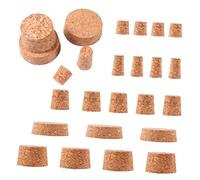 LIGIGWASH 30pezzi Tappi Sughero Per Bottiglie Tappi Chiusura Ermetica Sughero Per Vino Realizzati Lavorazione Accurata Per Uso e Professionale