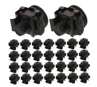 LIGIGWASH 40 Pezzi Server X Rondelle Studio Kit Rack Apparecchiature Contenitore Parete E Per Audio Rete Nero Vibrazione Anti Console Supporti Hardware Rack Mount Armadi Resistenza