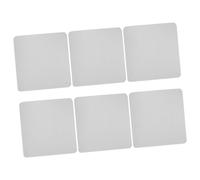 LIGIGWASH 6 Pezzi Panno Microfibra per Pulizia Lenti e Schermi Morbido per Occhiali Fotocamere e Dispositivi Elettronici Grigio