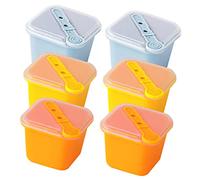 LIGIGWASH 6 pezzi Stampi per Ghiaccio Silicone con Stampo per Cocktail e Bevande Fresche e e Frigorifero