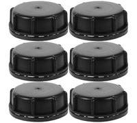 LIGIGWASH 6 Tappi Per Taniche Di Benzina Coperchio Ventilato e Guarnizione Ermetica, Ricambi Per Sostituzione Tappo Tanica 6 Cm Interno, Accessori Sicurezza Per Contenitori Carburante