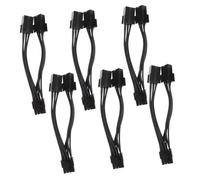 LIGIGWASH 6pezzi Di Alimentazione Per Scheda Da Pin Pin Di Prolunga Splitter y Pcie Per Gpu Convertitori Di Alimentazione