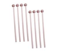 LIGIGWASH 8pezzi Bacchette Legno Per Strumenti Percussione Manici Leggeri e Compatti Per Sviluppare Talento Musicale Dei Design Ergonomico e Artigianato Di Qualità
