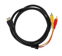 LIGIGWASH Adattatore per Trasferimento Multimediale Compatibile con Tv Hdtv e Dvd Pixel Connettore Placcato per Trasmissione Stabilizzata