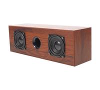 LIGIGWASH Altoparlanti PC USB in Legno Audio Chiaro e Alimentazione Usb, Design Retrò per Ambienti Vintage e Studi, Rapporto Segnale-rumore ≥83db