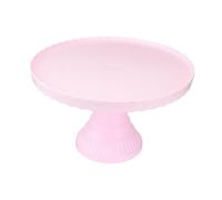 LIGIGWASH Alzatina per Torta Compleanno e Matrimonio Espositore per Dolci e Cupcake Stand Rosa per Feste e Party Facile da Montare e Smontare per e Vetrine