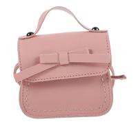 LIGIGWASH Borsa a Tracolla per Bambine Fiocco, Mini Borsetta Portamonete Leggera e Capiente, Accessorio Moda per Ragazze da Viaggio, Festa e Shopping