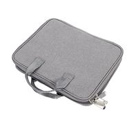LIGIGWASH Borsa Porta Cinturini Orologio Doppio Livello Organizer Compatto da Viaggio Custodia Protettiva Anti-usura per Cinturini Salvaspazio e Resistente Colore Grigio