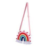 LIGIGWASH Borsa Tracolla Bambina Multicolore Leggera e Portatile Decorazione Appesa Adatta e Ragazze Design Resistente e Facile da Abbinare