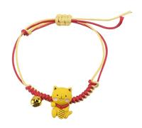 LIGIGWASH Bracciale Delicato con Gatto Cartoon per Ragazze e Studentesse Design Semplice e Resistente Regalo per Bambine e Amanti degli Animali