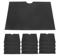 LIGIGWASH Buste per CD e Dvd Custodie Pratiche Kraft Nera 25 Risparmio Spazio e Facile per Ufficio e Casa