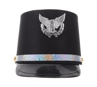 LIGIGWASH Cappello da capotreno: cappello da macchinista per adulti - unisex da capotreno, copricapo da ferroviere per eventi e feste.