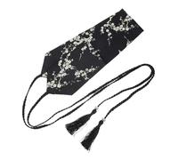 LIGIGWASH Cintura Ricamata da Donna a Farfalla Vintage, Fascia Addominale Elegante per Abiti Hanfu e Cosplay, Accessorio Leggero e Resistente per Feste e Uso Quotidiano