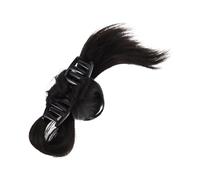 LIGIGWASH Clip Synthetic Bun Clip For Women Messy Low Bun Hairpiece With Retro Style Lightweight Natural Looking Straight Chignon Extension For Casual And Formal Hairstyling
