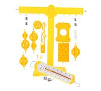 LIGIGWASH Esperimenti per e Pulegge Didattici per Scuola Kit per Esperimenti su Attrito e Movimento per Lezioni Pratiche e Dimostrazioni Scientifiche