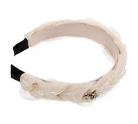 LIGIGWASH Fascia Capelli Larga Donna e Ragazza Intrecciata Estetica Styling Versatile per Viso Vestibilità Confortevole e Design Elegante Chic Accessorio Multifunzione per Feste e Uso