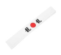 LIGIGWASH Fascia Karate Giapponese Traspirante Decorativa Fascia Portatile Antiscivolo per Chef e Sport Accessorio Ninja per