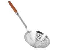 LIGIGWASH Grande Cucchiaio in Acciaio 304 Antiscottatura Scolapasta Cucchiaio Per Fritti e Alimenti Setaccia Salse e Verdure Resistente Alla Ruggine e Facile Da Pulire