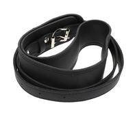 LIGIGWASH Imbragatura per Trombone e Tuba in Pelle Nera Regolabile Lunghezza Pratica e Design Confortevole per Accessori Musicali Professionali