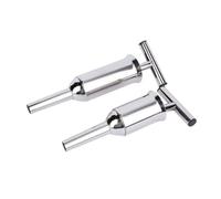 LIGIGWASH Kit Insaccatrice Salsiccia Acciaio Strumento Riempimento Carne per Cucina Domestica Tubo Resistente per Budello Salsiccia Facile da e Durevole
