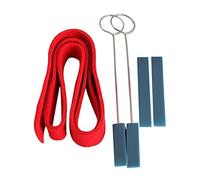 LIGIGWASH Kit Professionale Per Accordatura Pianoforte 5 Pezzi Striscia Di Temperamento in Acciaio Inox e Gomma, Strumenti Per La Correzione Del Tono e Messa a Punto Precisa