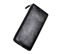 LIGIGWASH lungo Morbida con Cerniera Portamonete e Scomparti per Carte Borsello Multifunzionale Leggero per e