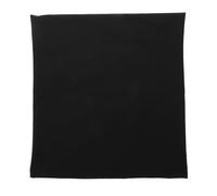 LIGIGWASH Maschera per feste di ruolo, cappuccio per coprire completamente la testa, cappuccio in pelle nera senza caratteristiche, traspirante, copertura completa della testa, fornitura per giochi di