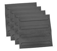 LIGIGWASH Mattoni Ciechi Pratici Adesivi Per Pavimenti 30x30 Cm Set Da 4 Pezzi Pannelli Multifunzionali Per Marciapiedi Guida Tattile Per Percorsi Pedonali Superficie Liscia