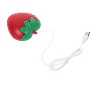 LIGIGWASH Mouse USB Portatile Rosa a Forma di Frutto Design Compatto e Pratico per Laptop Mouse Cablato Ottico Veloce per Ufficio Casa e Viaggio Regalo Carino per Ragazze