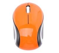 LIGIGWASH Mouse Wireless Senza Fili Portatile Con Ricevitore Usb, Design Ergonomico Comfort Per Laptop, Topo Silenzioso Adatto a Ufficio e Viaggi, Colore Arancione Compatto