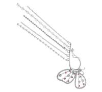 LIGIGWASH Orecchini Clip Farfalla Strass Senza Piercing Per Eventi e Viaggi Design Etereo e Leggero Accessori Fantastici Per Feste e Appuntamenti