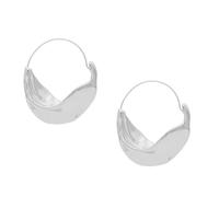 LIGIGWASH Orecchini Pendenti a Cerchio in Metallo Design Cesto di Fiori, Accessori per Orecchie da Donna, Gioielli Eleganti per Feste e Regali per Donne Moderne