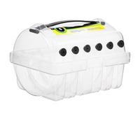 LIGIGWASH Organizer Box Multifunzionale la Pesca Custodia per Lenza da Pesca in Plastico Design Semplice Facile da Trasportare